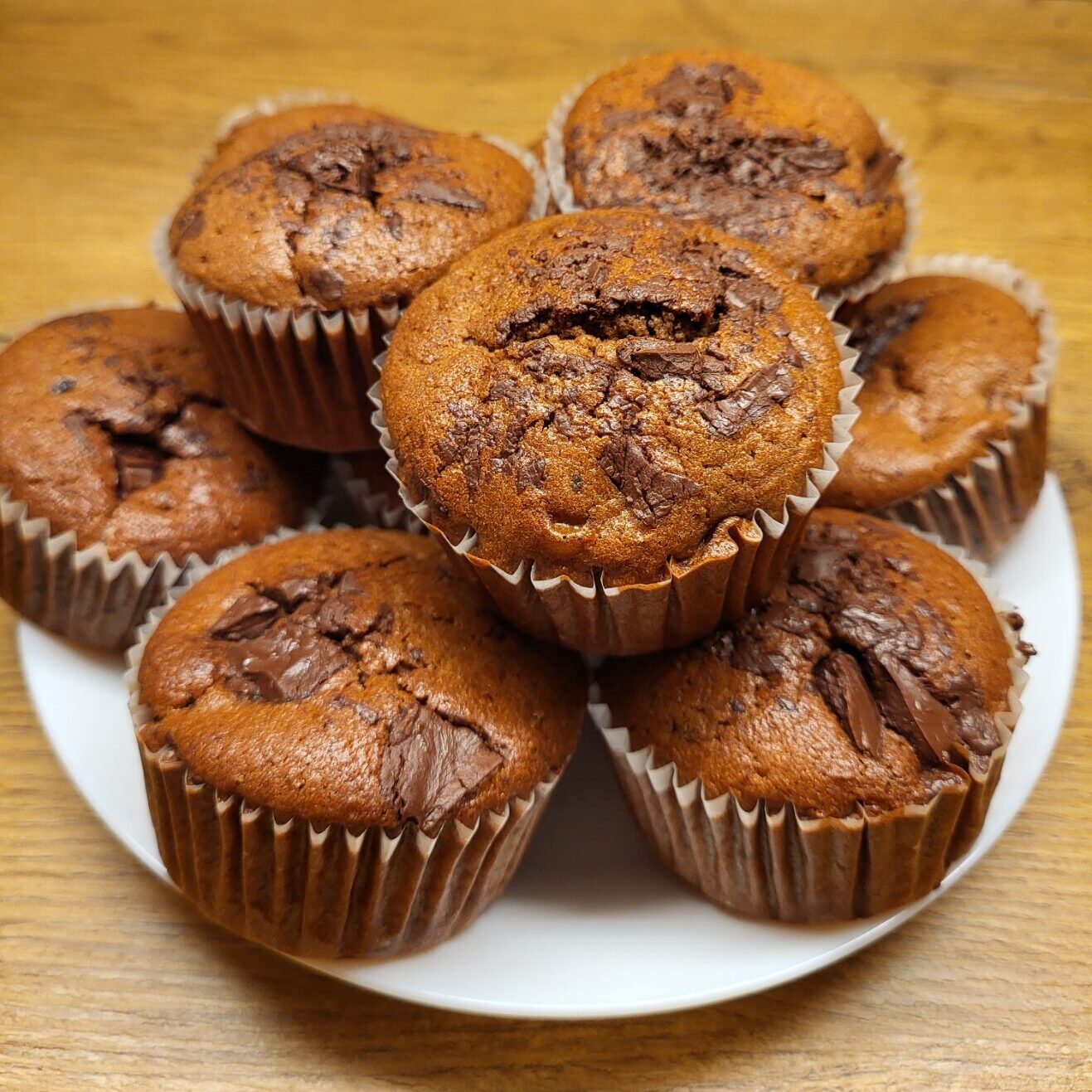 Irresistible Chocolate Cherry Muffins | ByTheMenu